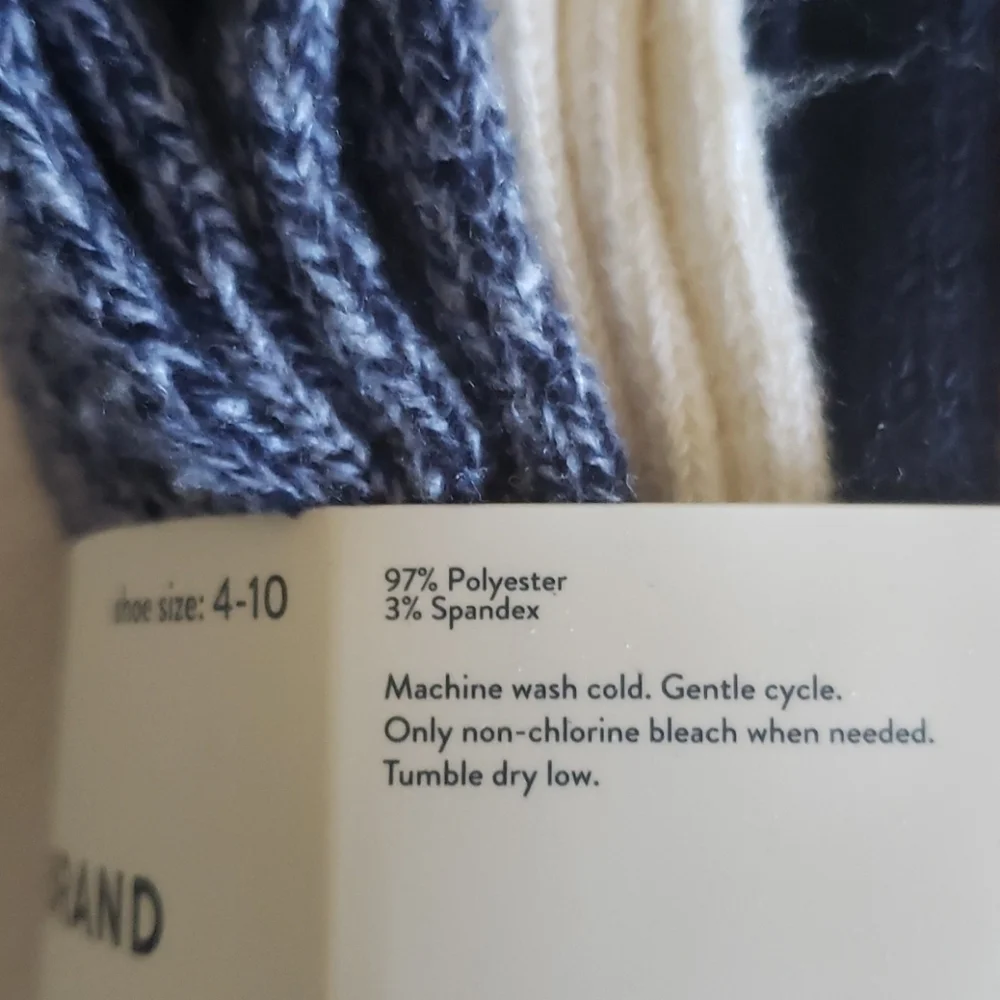 Lucky Brand Boot Socks 4-10 shoe size